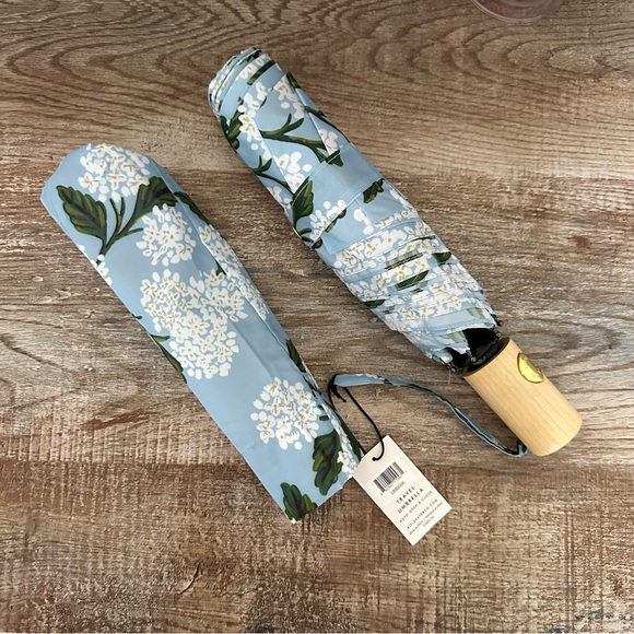 RIFLE PAPER CO. Umbrella, Printed in Full Color, Hydrangea - Picture 13 of 13